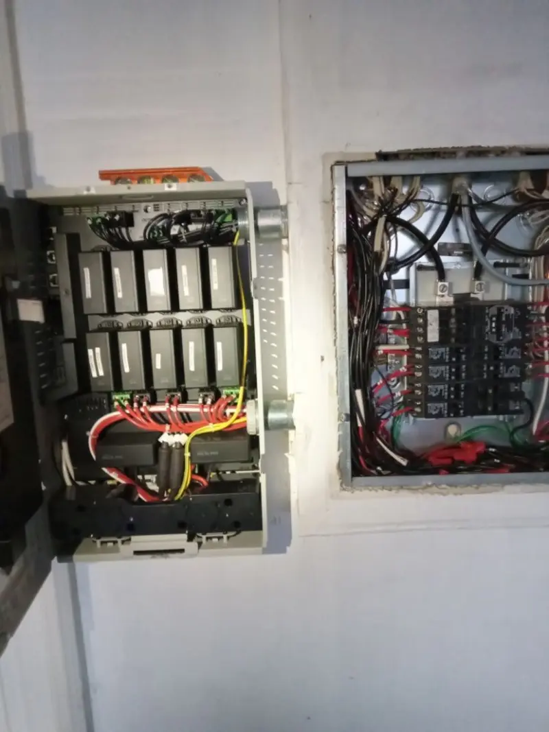 Electrical panel upgrade completed for Commercial Electrician Services in Columbiana